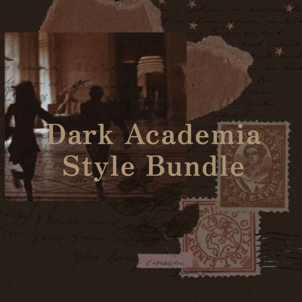 ☕🕰🗞 Dark Academia Style Bundle